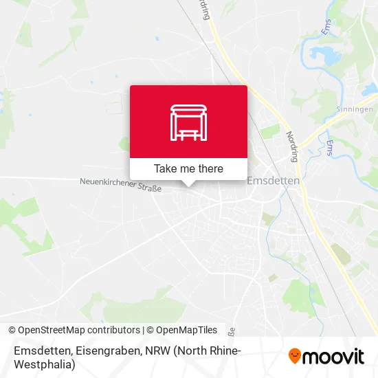 Карта Emsdetten, Eisengraben