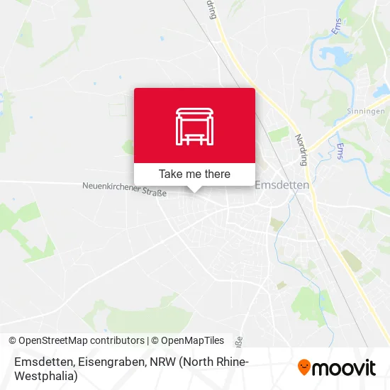 Карта Emsdetten, Eisengraben