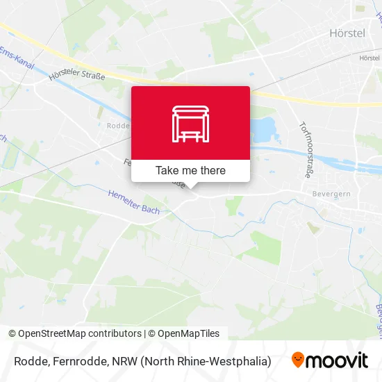 Карта Rodde, Fernrodde