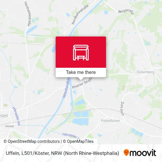 Uffeln, L501/Köster map