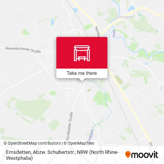 Emsdetten, Abzw. Schubertstr. map