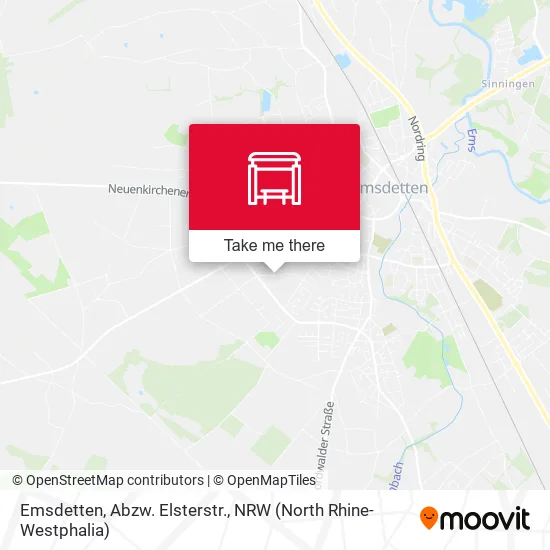 Карта Emsdetten, Abzw. Elsterstr.