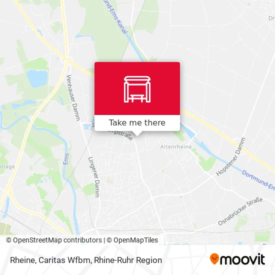 Карта Rheine, Caritas Wfbm