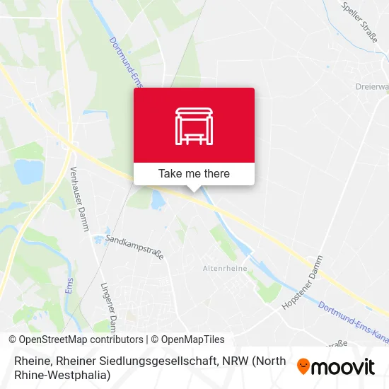 Rheine, Rheiner Siedlungsgesellschaft map