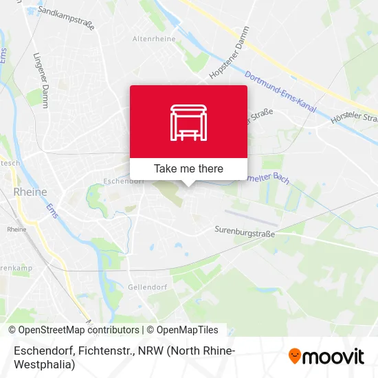 Eschendorf, Fichtenstr. map