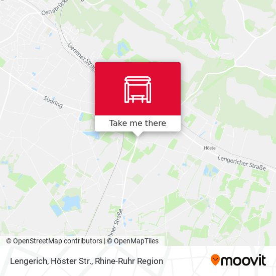 Lengerich, Höster Str. map