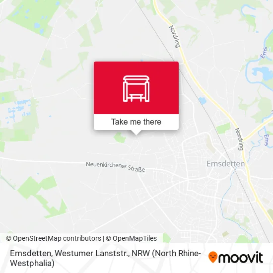 Карта Emsdetten, Westumer Lanststr.