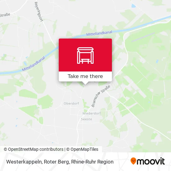 Карта Westerkappeln, Roter Berg