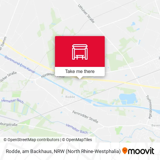 Карта Rodde,  am Backhaus