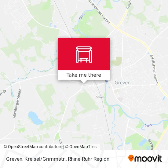 Карта Greven, Kreisel/Grimmstr.