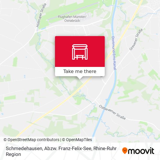 Schmedehausen, Abzw. Franz-Felix-See map