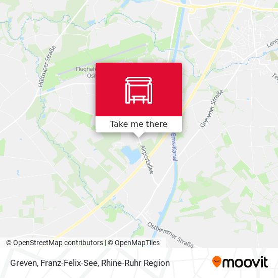 Greven, Franz-Felix-See map