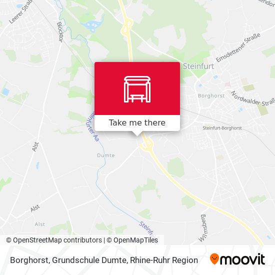 Borghorst, Grundschule Dumte map