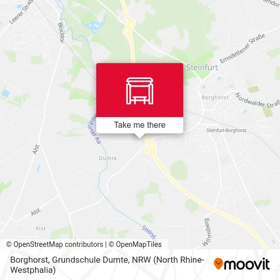 Borghorst, Grundschule Dumte map