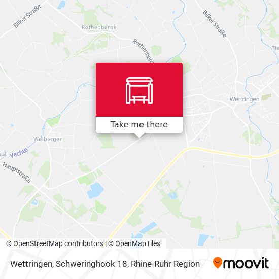Wettringen, Schweringhook 18 map