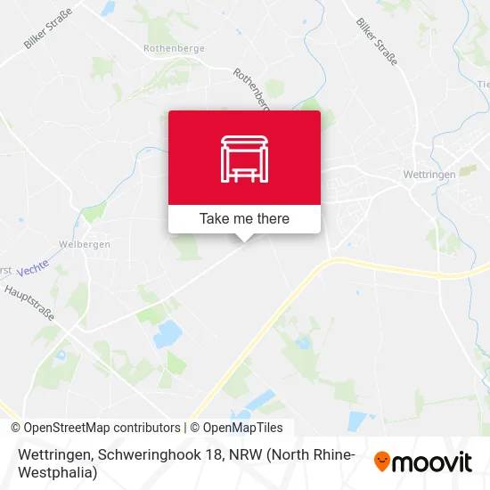 Wettringen, Schweringhook 18 map