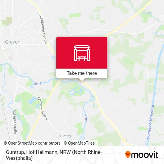 Guntrup, Hof Hellmann map