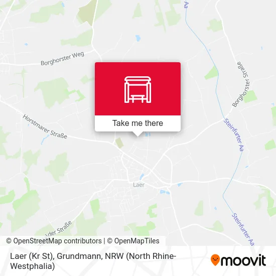 Laer (Kr St), Grundmann map