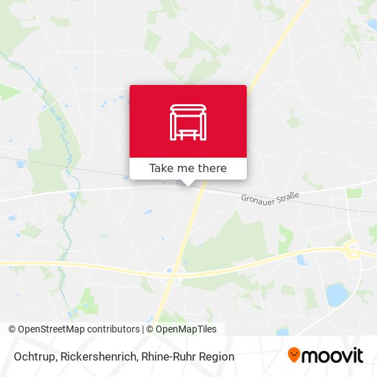 Ochtrup, Rickershenrich map