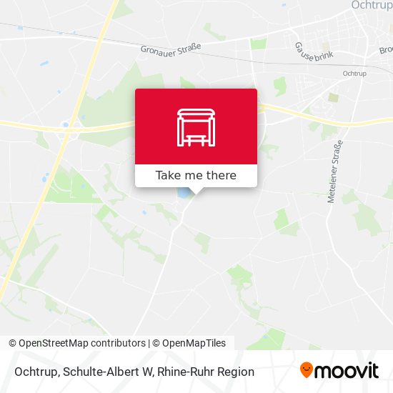 Ochtrup, Schulte-Albert W map
