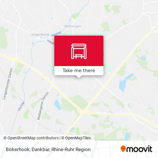 Bökerhook, Dankbar map
