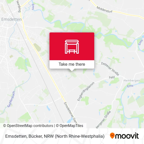 Emsdetten, Bücker map