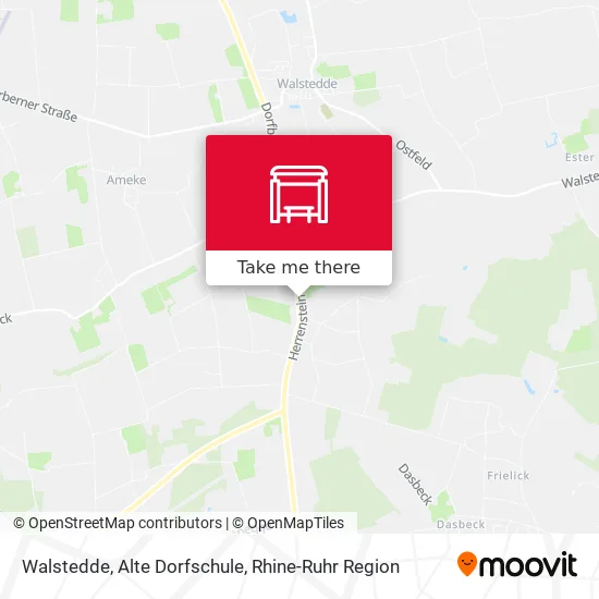 Карта Walstedde, Alte Dorfschule