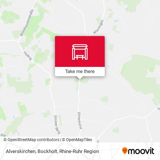 Alverskirchen, Bockholt map