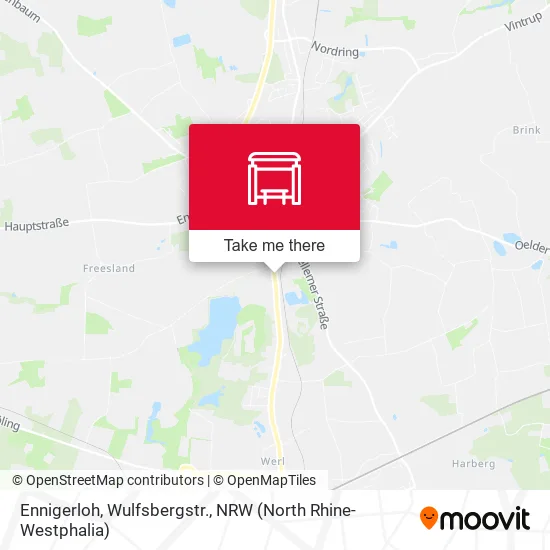 Карта Ennigerloh, Wulfsbergstr.