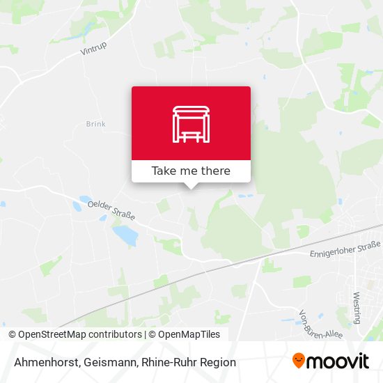 Карта Ahmenhorst, Geismann