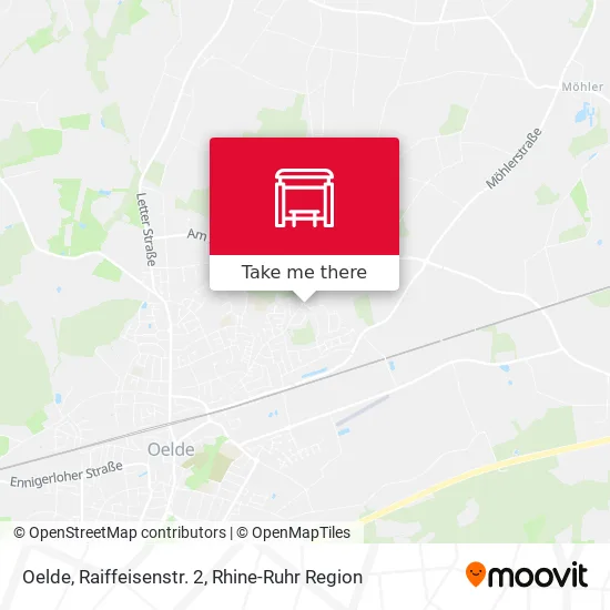 Карта Oelde, Raiffeisenstr. 2