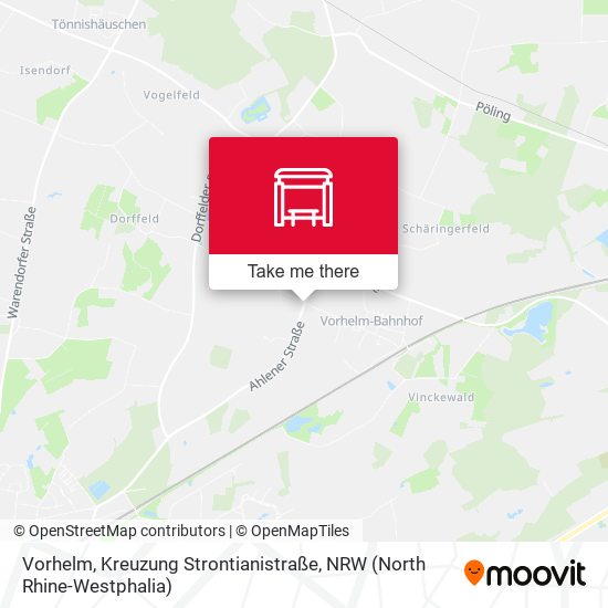 Vorhelm, Kreuzung Strontianistraße map