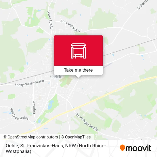 Oelde, St. Franziskus-Haus map