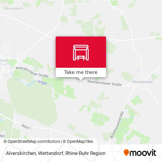 Alverskirchen, Wettendorf map