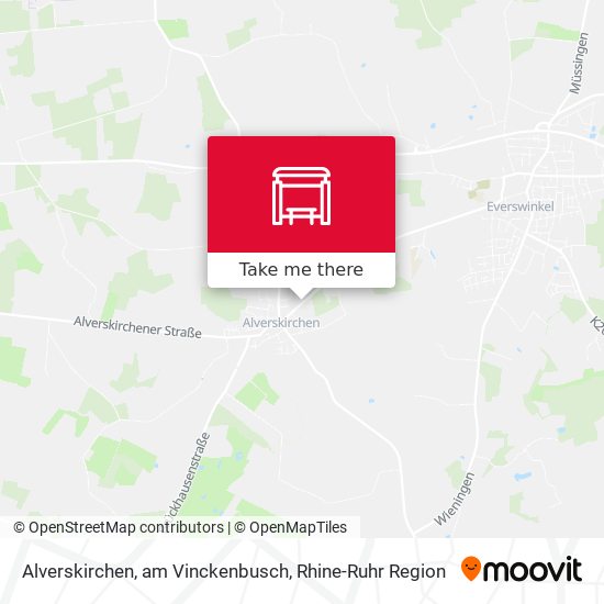 Alverskirchen, am Vinckenbusch map
