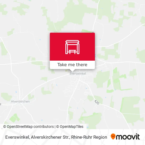 Карта Everswinkel, Alverskirchener Str.