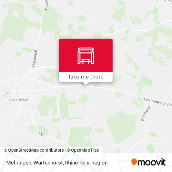 Mehringen, Wartenhorst map