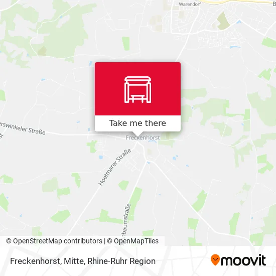 Карта Freckenhorst, Mitte