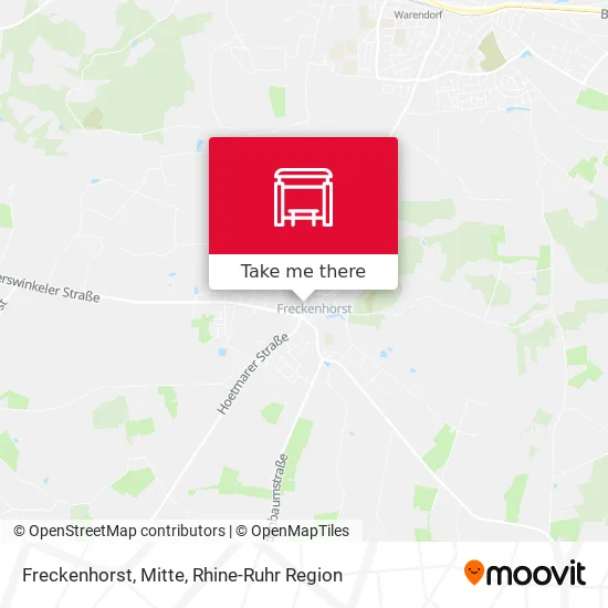Карта Freckenhorst, Mitte