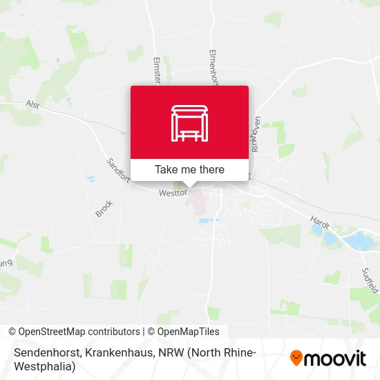 Sendenhorst, Krankenhaus map