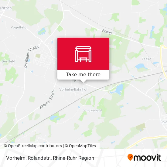 Карта Vorhelm, Rolandstr.