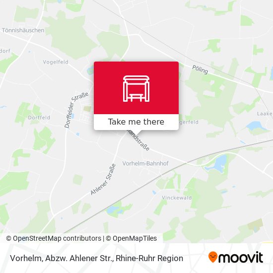 Vorhelm, Abzw. Ahlener Str. map