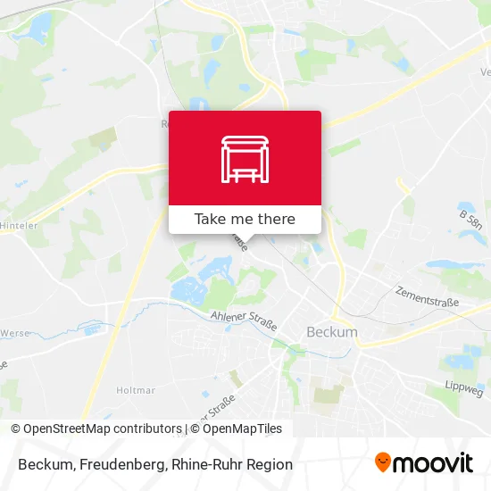 Карта Beckum, Freudenberg