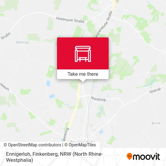 Ennigerloh, Finkenberg map