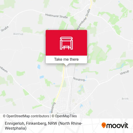 Ennigerloh, Finkenberg map