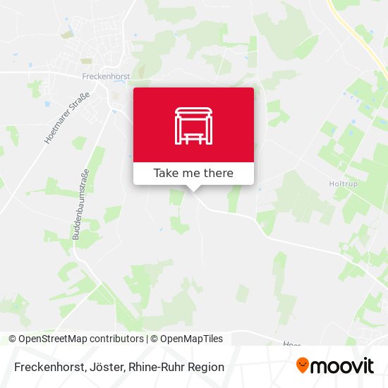 Freckenhorst, Jöster map