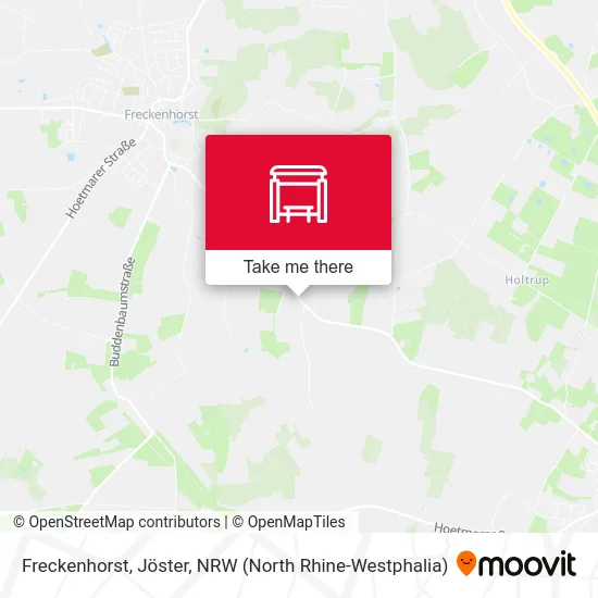 Freckenhorst, Jöster map