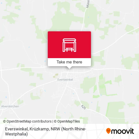 Карта Everswinkel, Krüzkamp