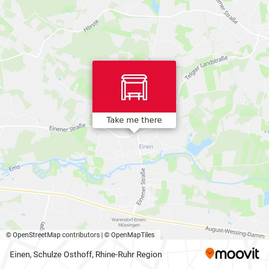 Einen, Schulze Osthoff map