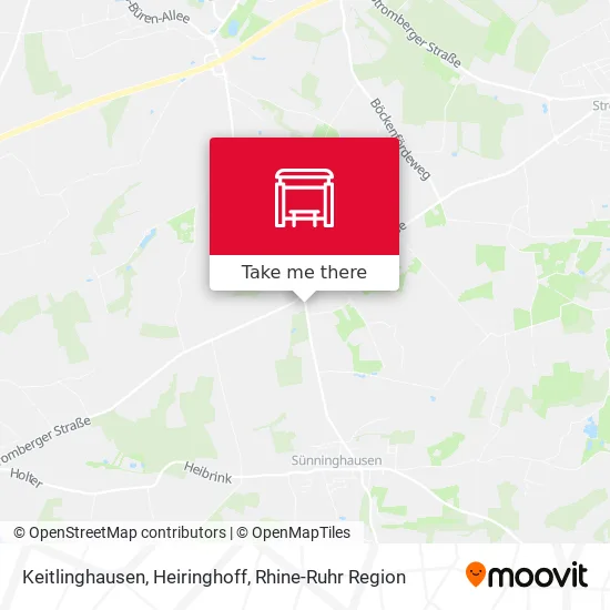 Карта Keitlinghausen, Heiringhoff